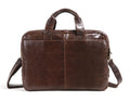 New Men's First Layer Cowhide Business Briefcase Computer