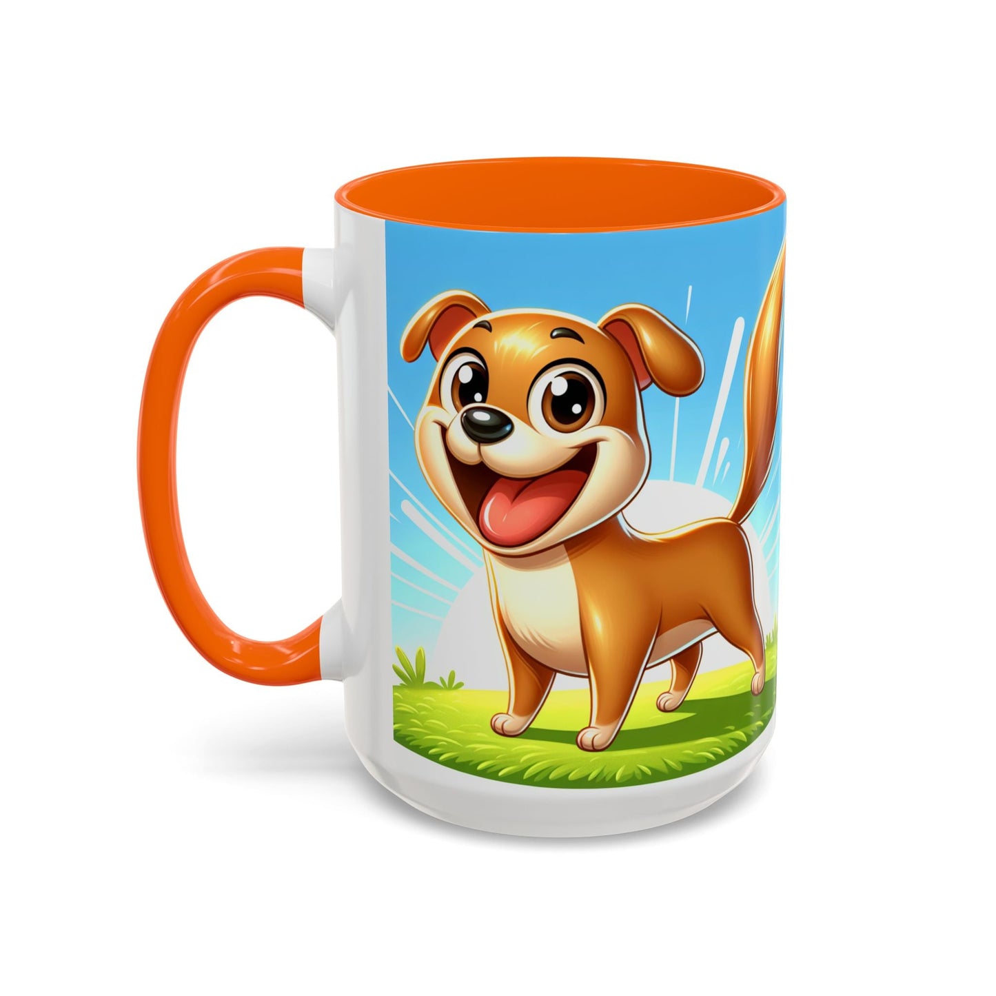 Keramiktasse mit Hunderassen-Motiv – 11 oz & 15 oz