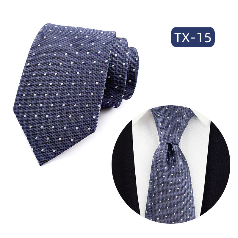 Mens Jacquard Woven Business-casual Tie