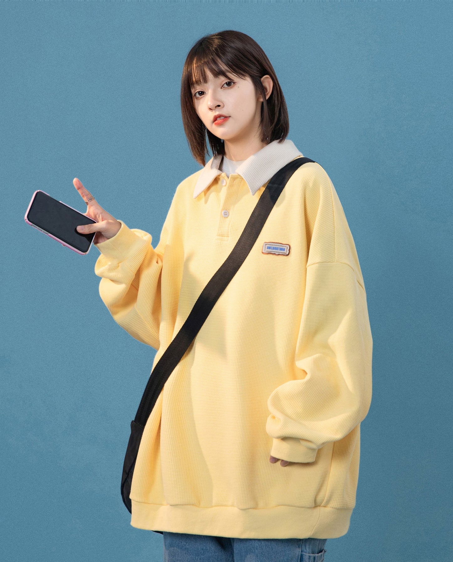 Pull décontracté de studio pour femme
