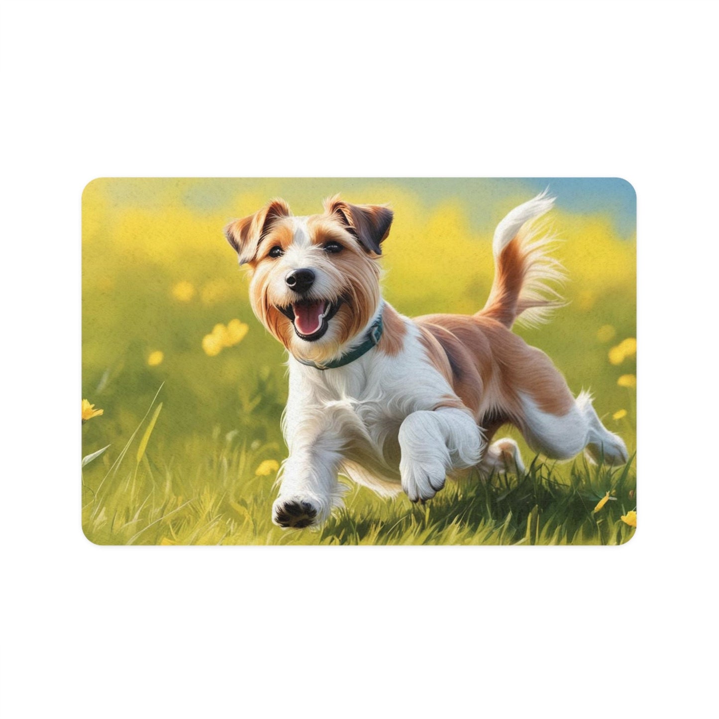 Tapis d'alimentation antidérapant pour animaux de compagnie – Tapis étanche pour chiens