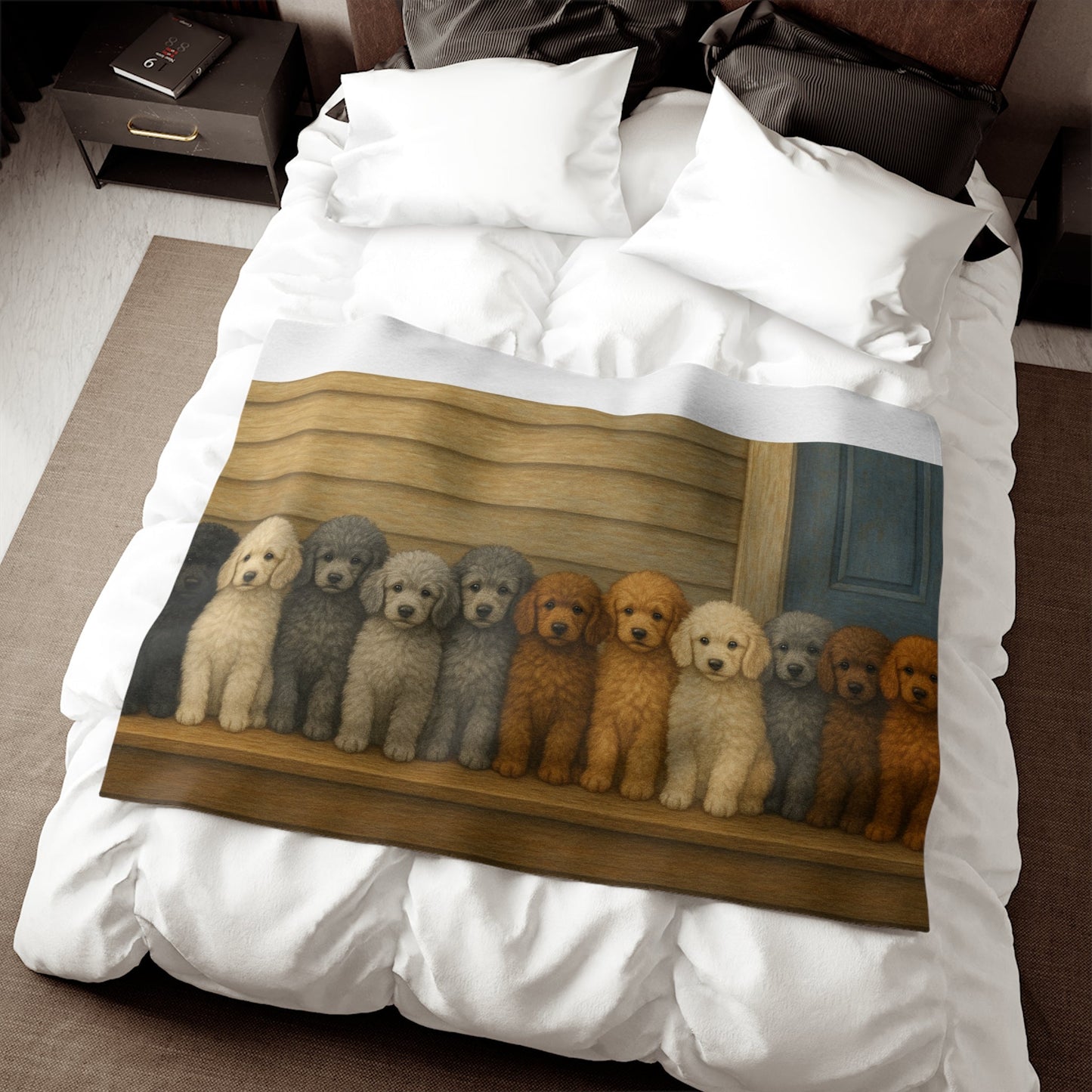 Sweatshirt Blanket – Plush Fleece Throw, 2 Size Options