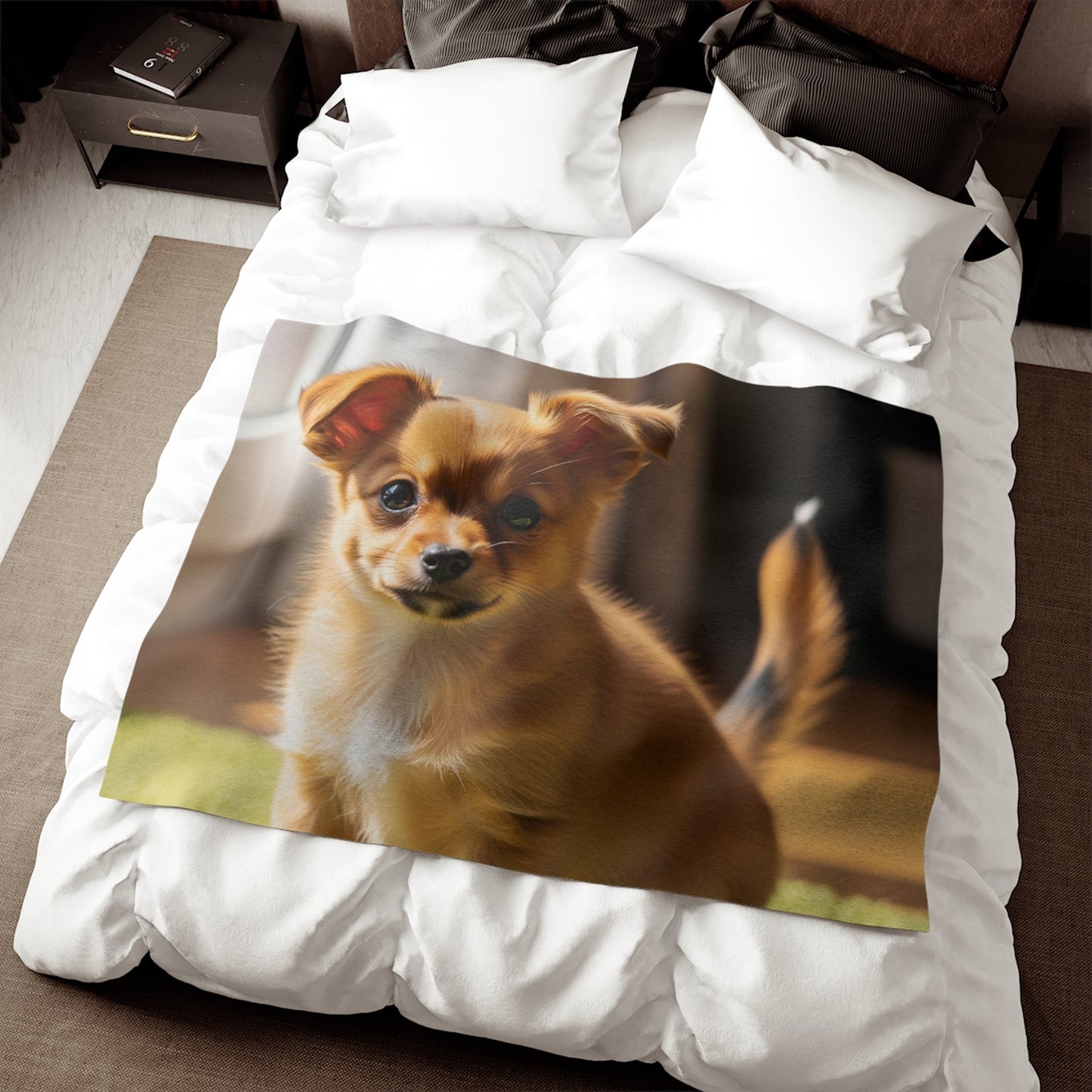 Sweatshirt Blanket – Plush Fleece Throw, 2 Size Options
