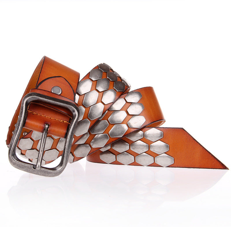 Full-grain Vegetable-tanned Leather Belt