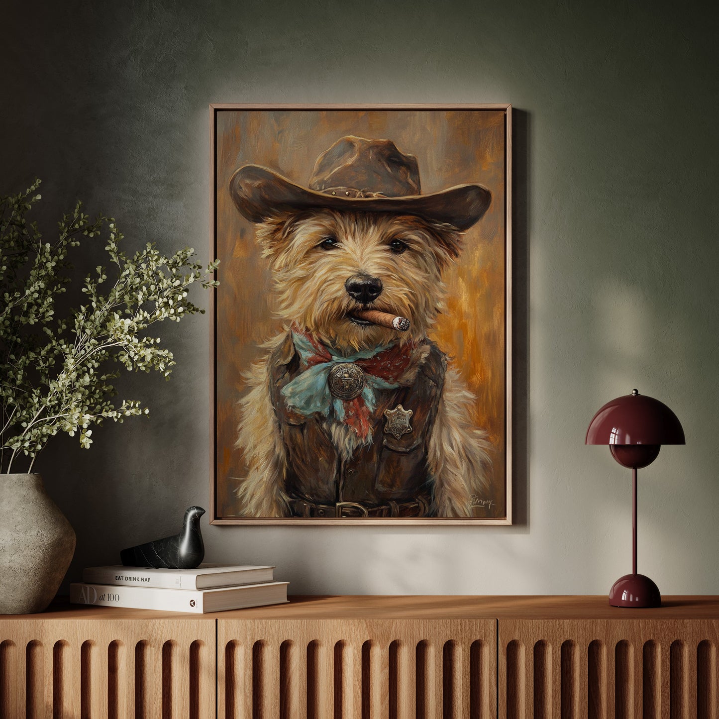 Wheaten Terrier Wild-West-Deputy