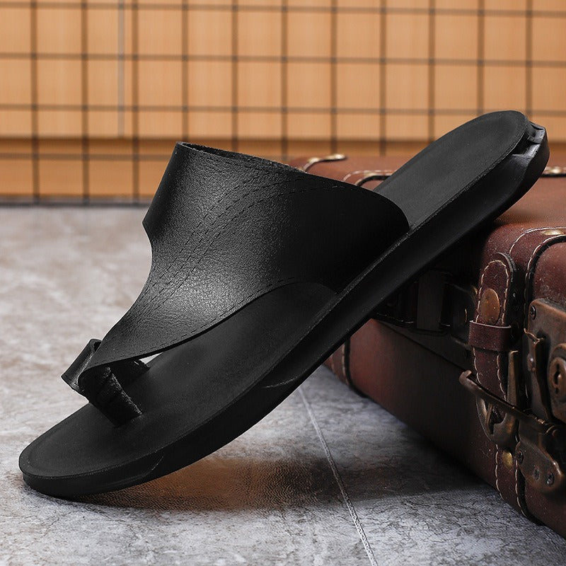 Mens Summer Outdoor Casual New Microfiber Flip-Flops