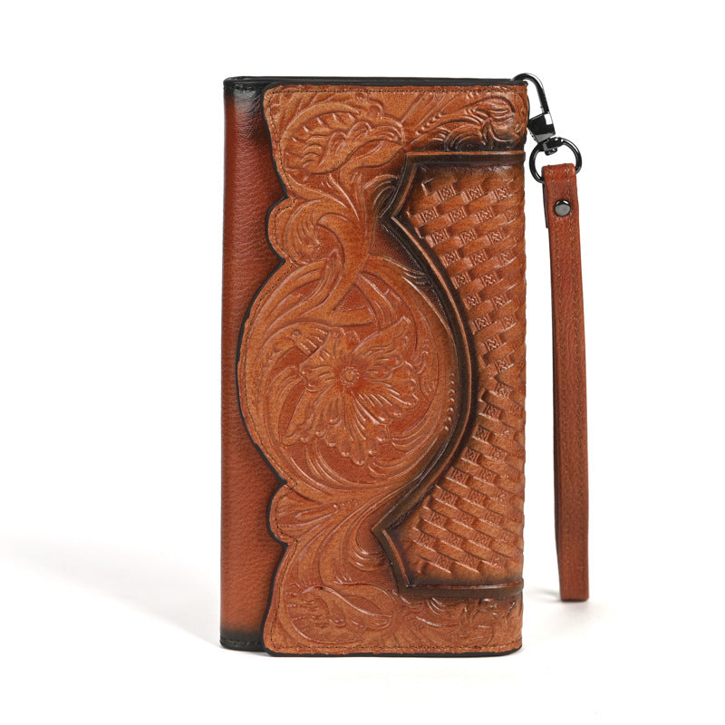 Retro Distressed Style Mens Wallet
