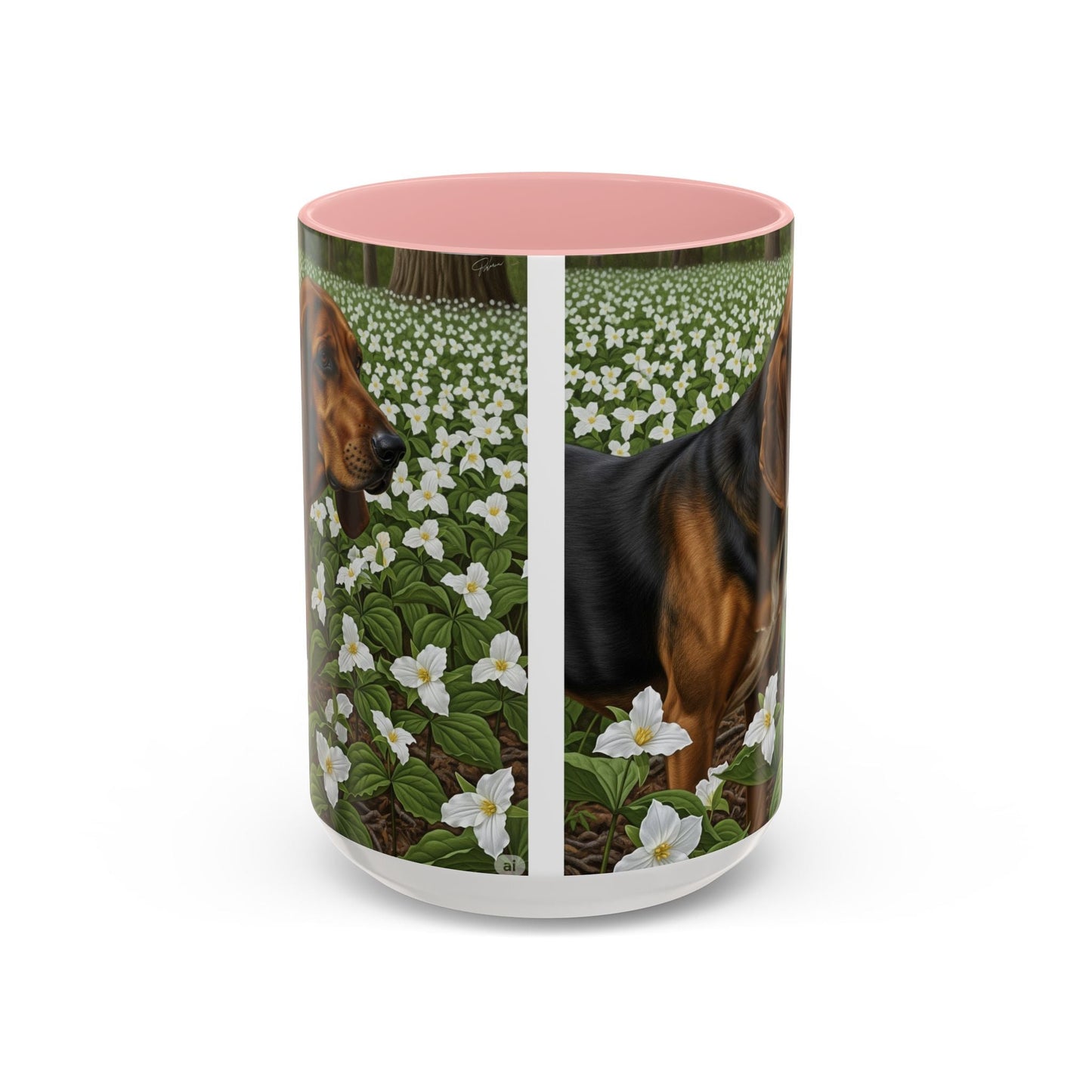 Keramiktasse mit Hunderassen-Motiv – 11 oz & 15 oz
