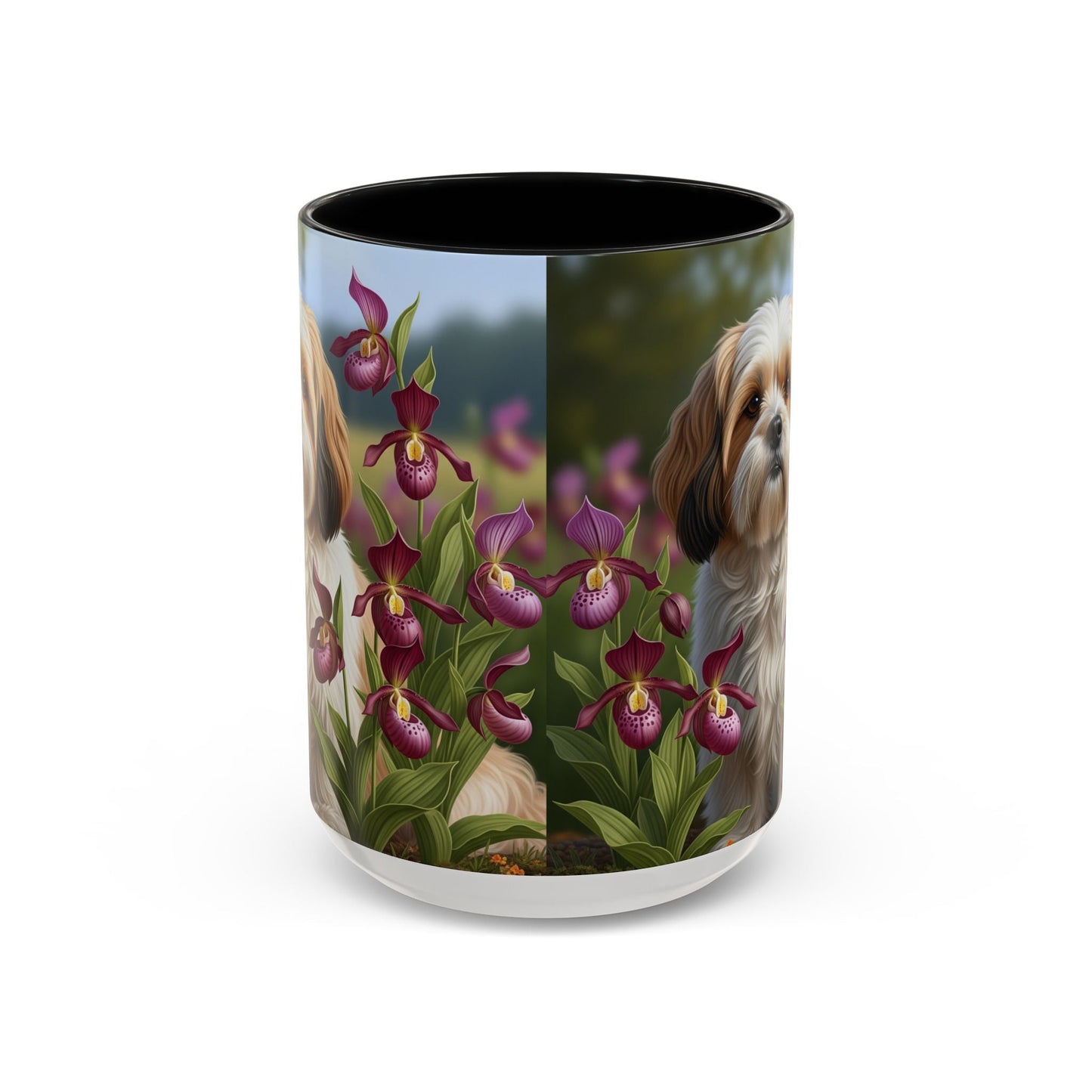 Keramiktasse mit Hunderassen-Motiv – 11 oz & 15 oz
