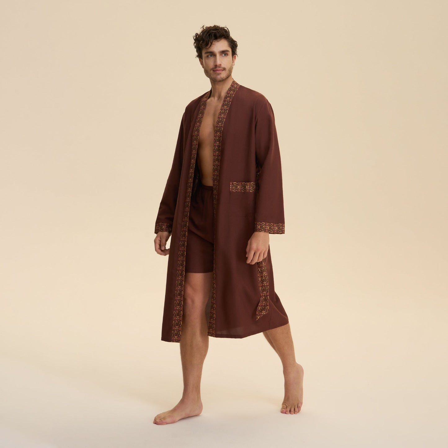 Loose Casual Middle Eastern-style Single Nightgown For Couples Long Cloud-shaped Cotton Loungewear