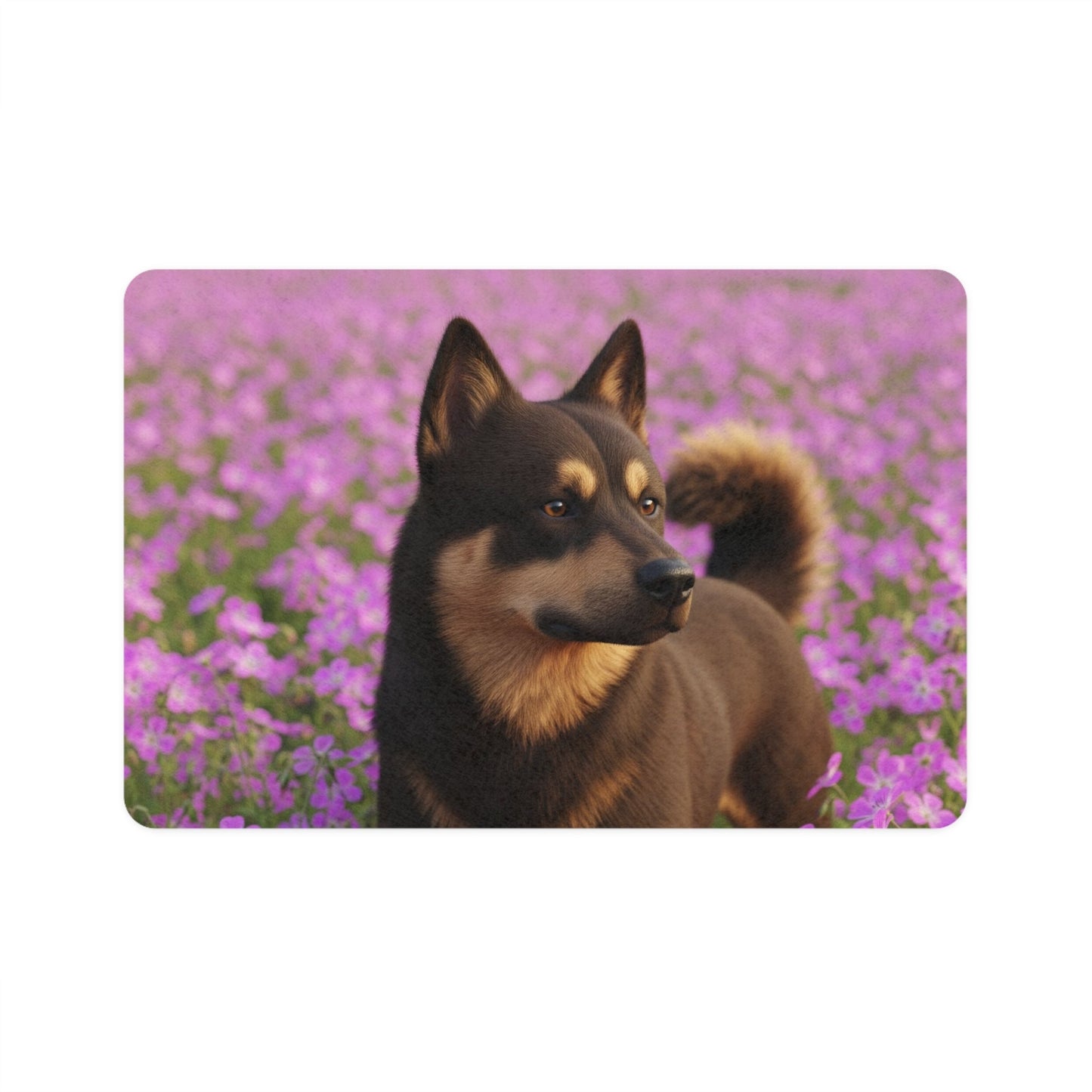 Tapis antidérapant pour animaux de compagnie – Tapis d'alimentation étanche pour chiens