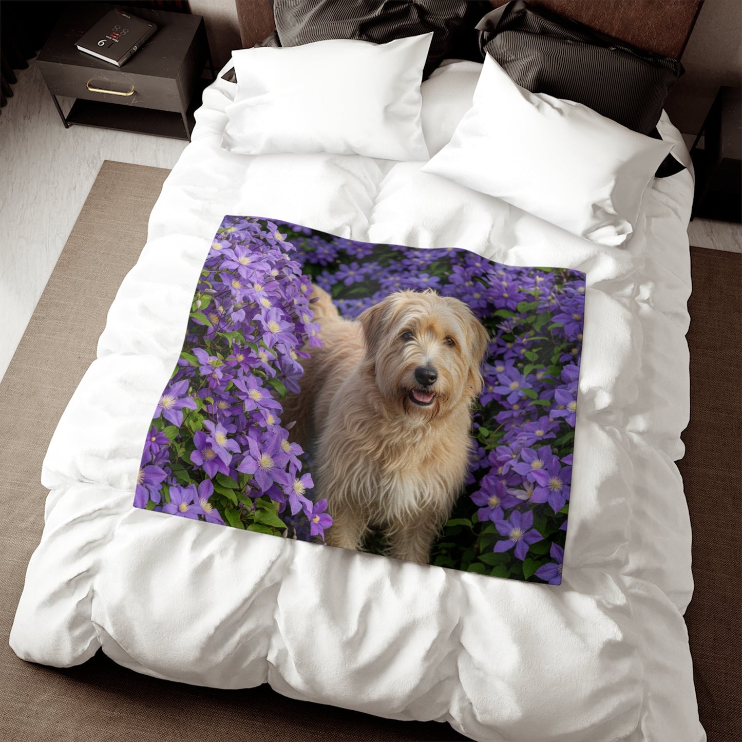 Sweatshirt Blanket – Plush Fleece Throw, 2 Size Options