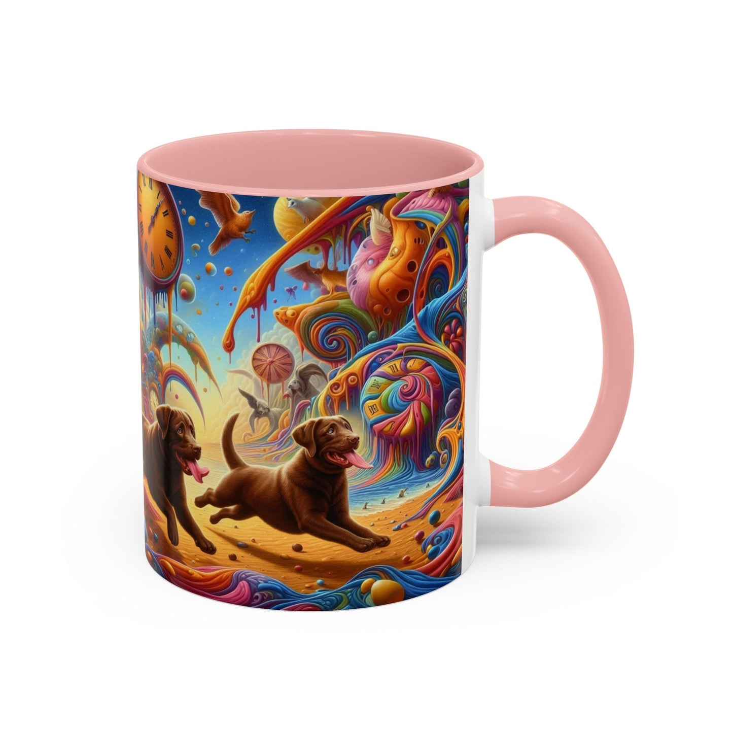 Keramiktasse mit Hunderassen-Motiv – 11 oz & 15 oz
