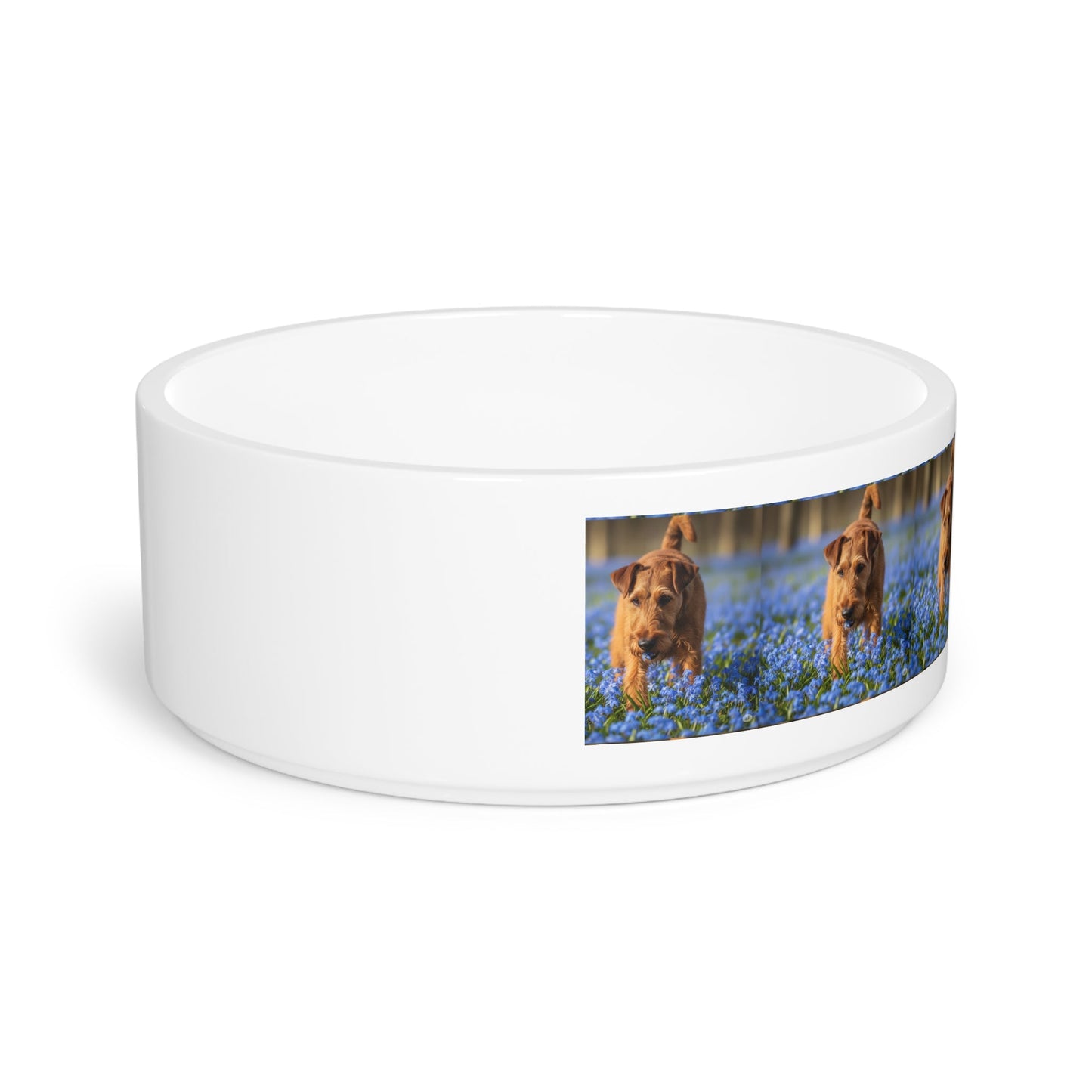 Ceramic Pet Bowl – 16 oz Dog Feeding Bowl