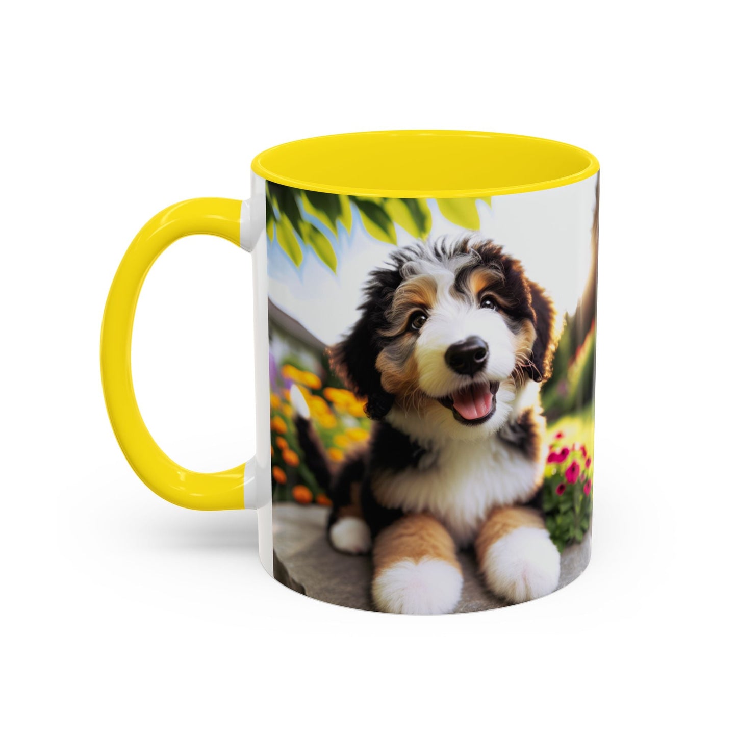 Keramiktasse mit Hunderassen-Motiv – 11 oz & 15 oz