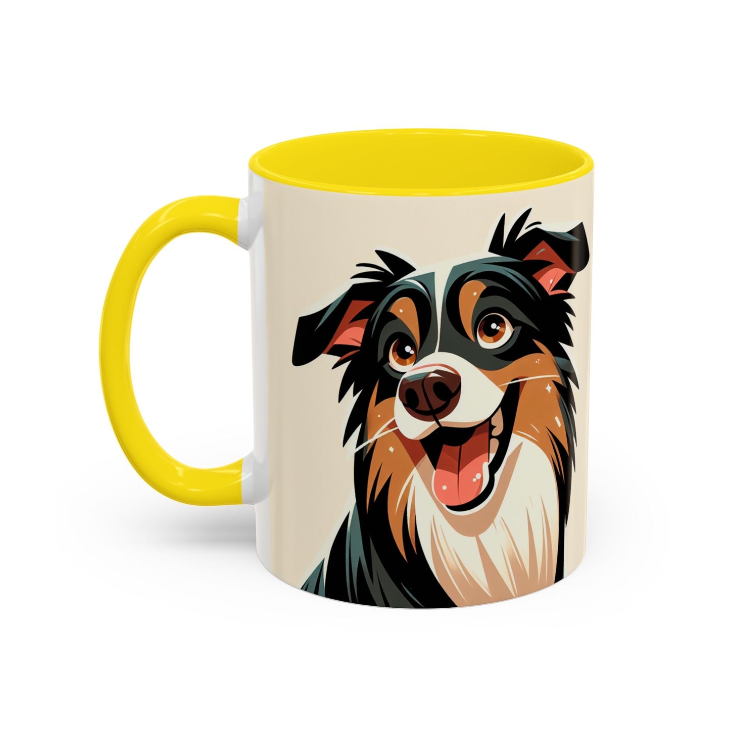 Keramiktasse mit Hunderassen-Motiv – 11 oz & 15 oz