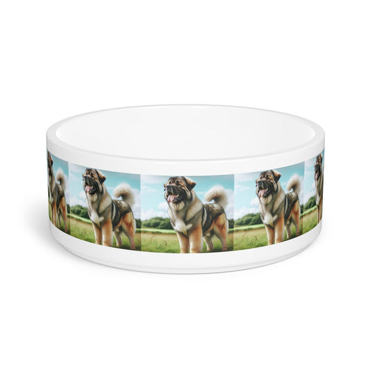 Ceramic Pet Bowl – 16 oz Dog Feeding Bowl