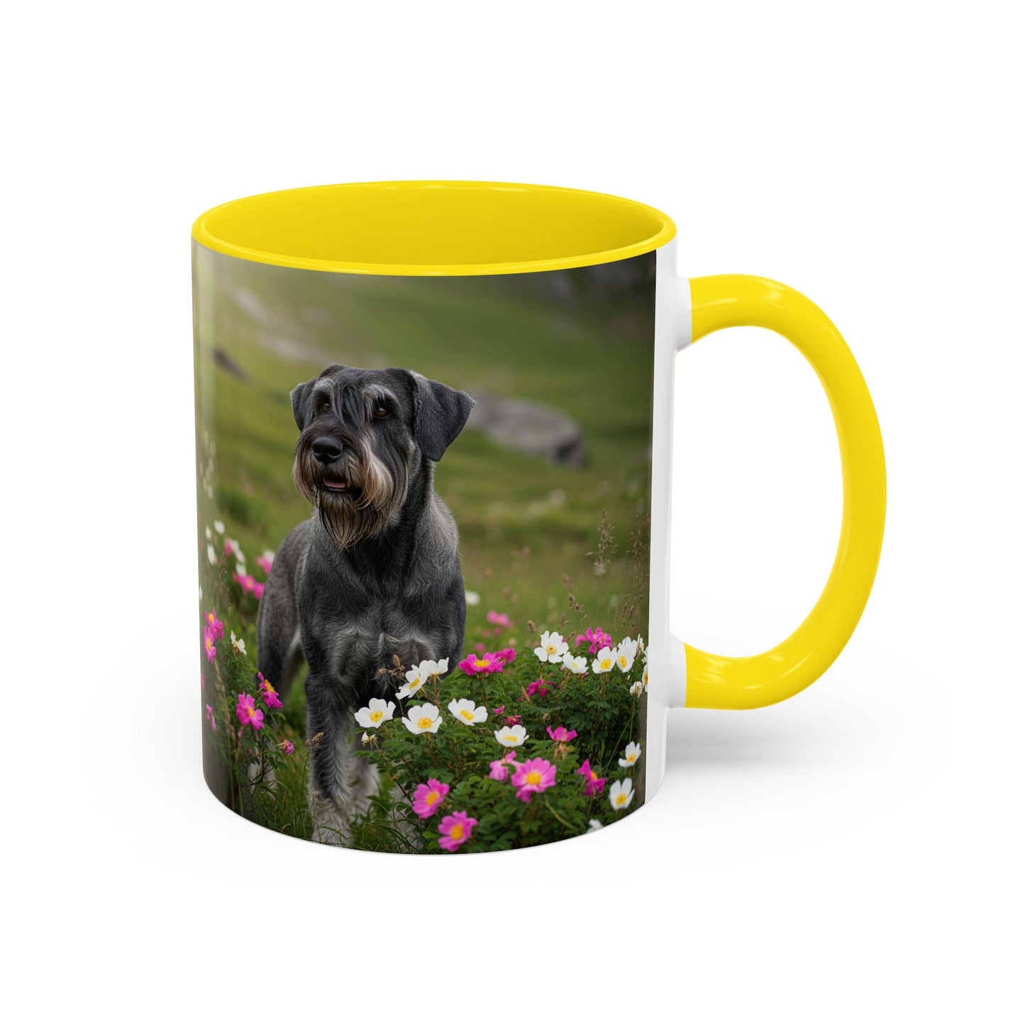 Keramiktasse mit Hunderassen-Motiv – 11 oz & 15 oz