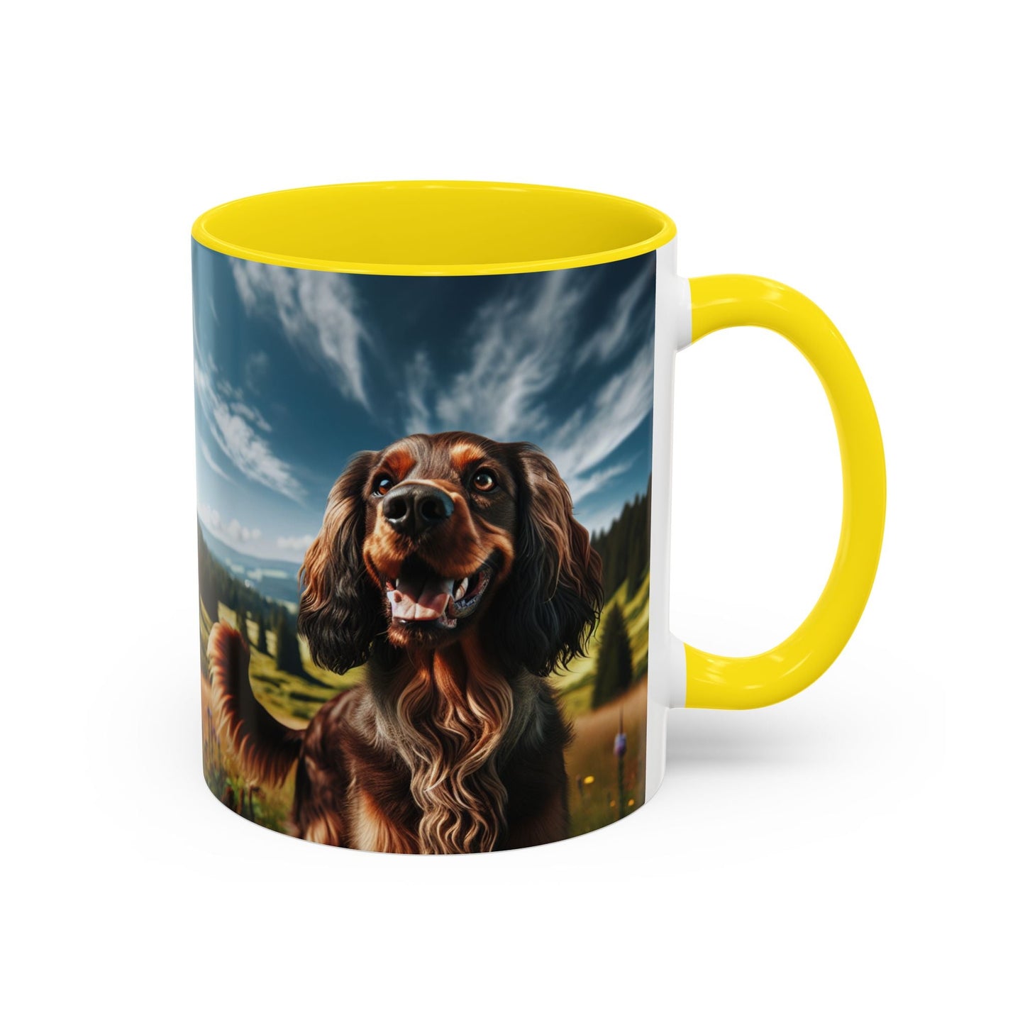 Keramiktasse mit Hunderassen-Motiv – 11 oz & 15 oz
