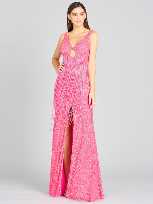 Regan Fransen-Paillettenkleid