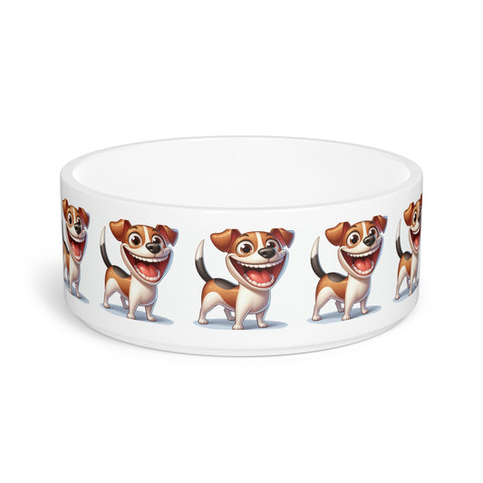 Ceramic Pet Bowl – 16 oz Dog Feeding Bowl
