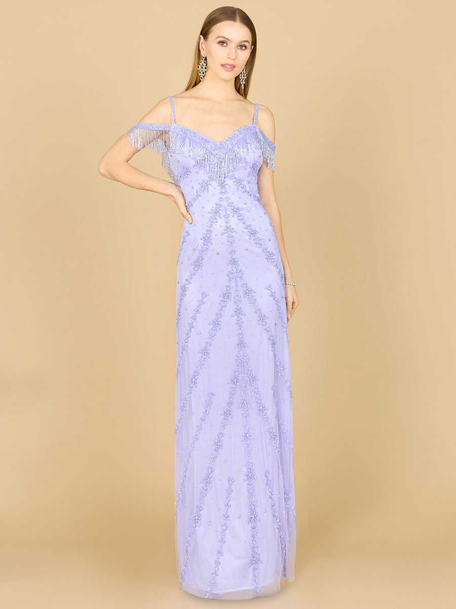 Robe perlée bonbon