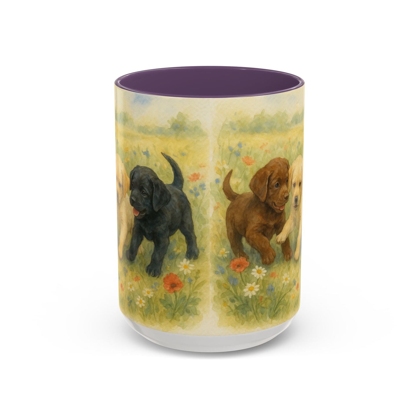 Keramiktasse mit Hunderassen-Motiv – 11 oz & 15 oz