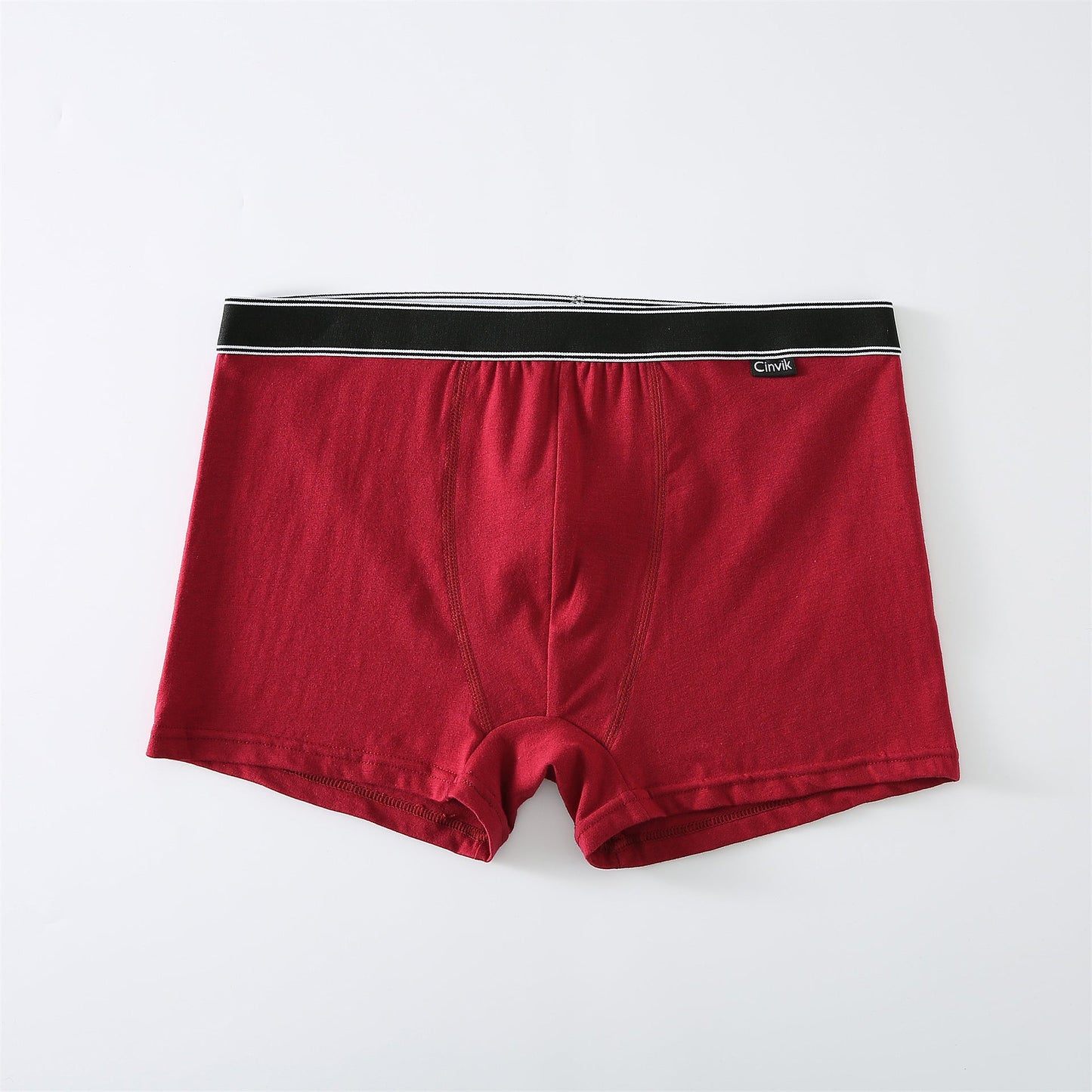 Cotton Mid-rise Boxer Briefs Breathable Men's Underpants