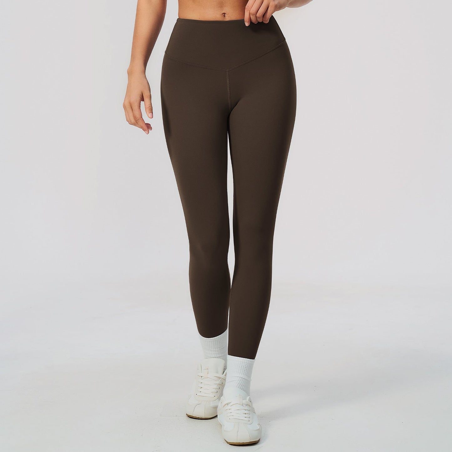 High-elasticity 3D Shaping High-waisted Hip-lifting Yoga Pants For Women