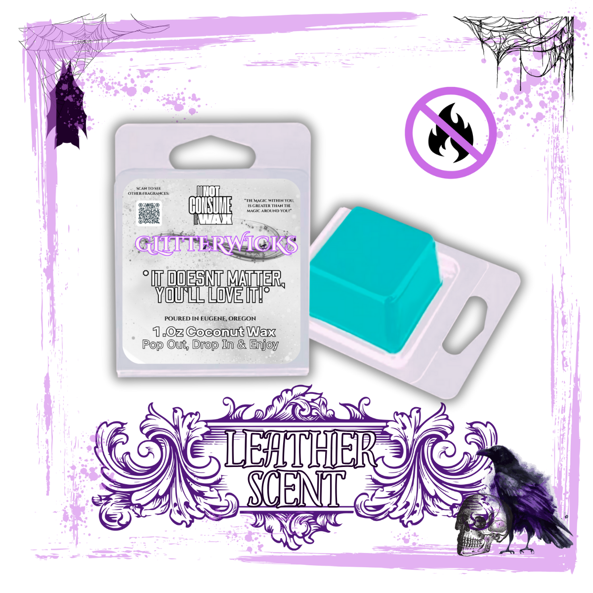 Chaps & Saddles : Leather Scented Wax Melt