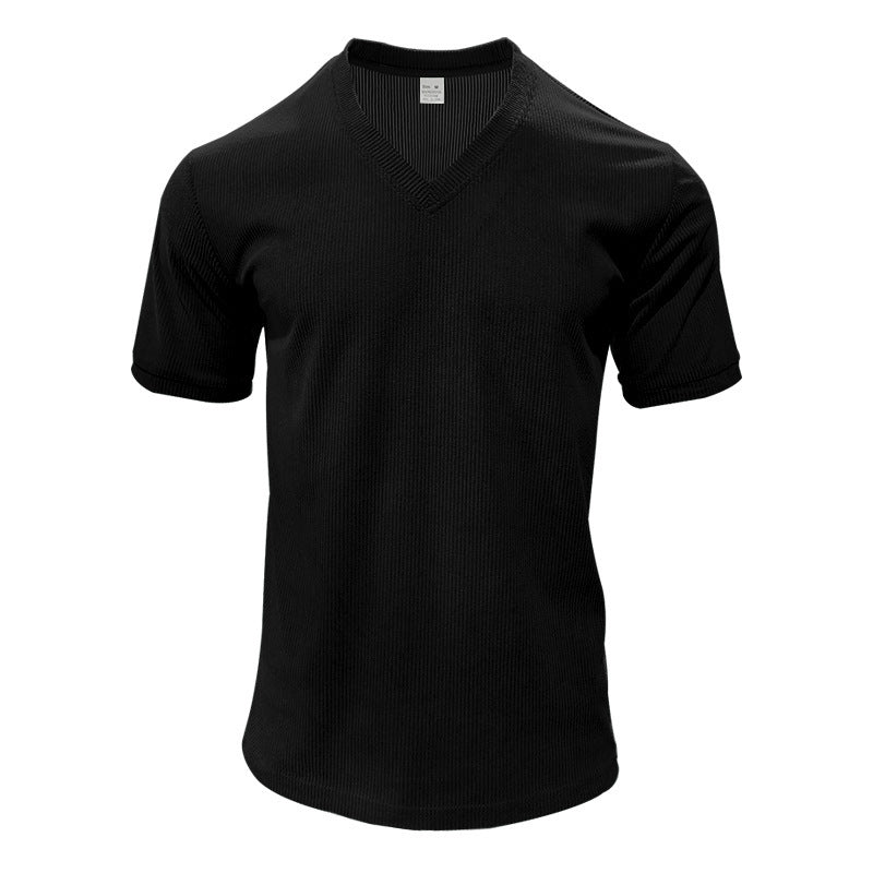American-style Loose-fit Casual Mens T-shirt