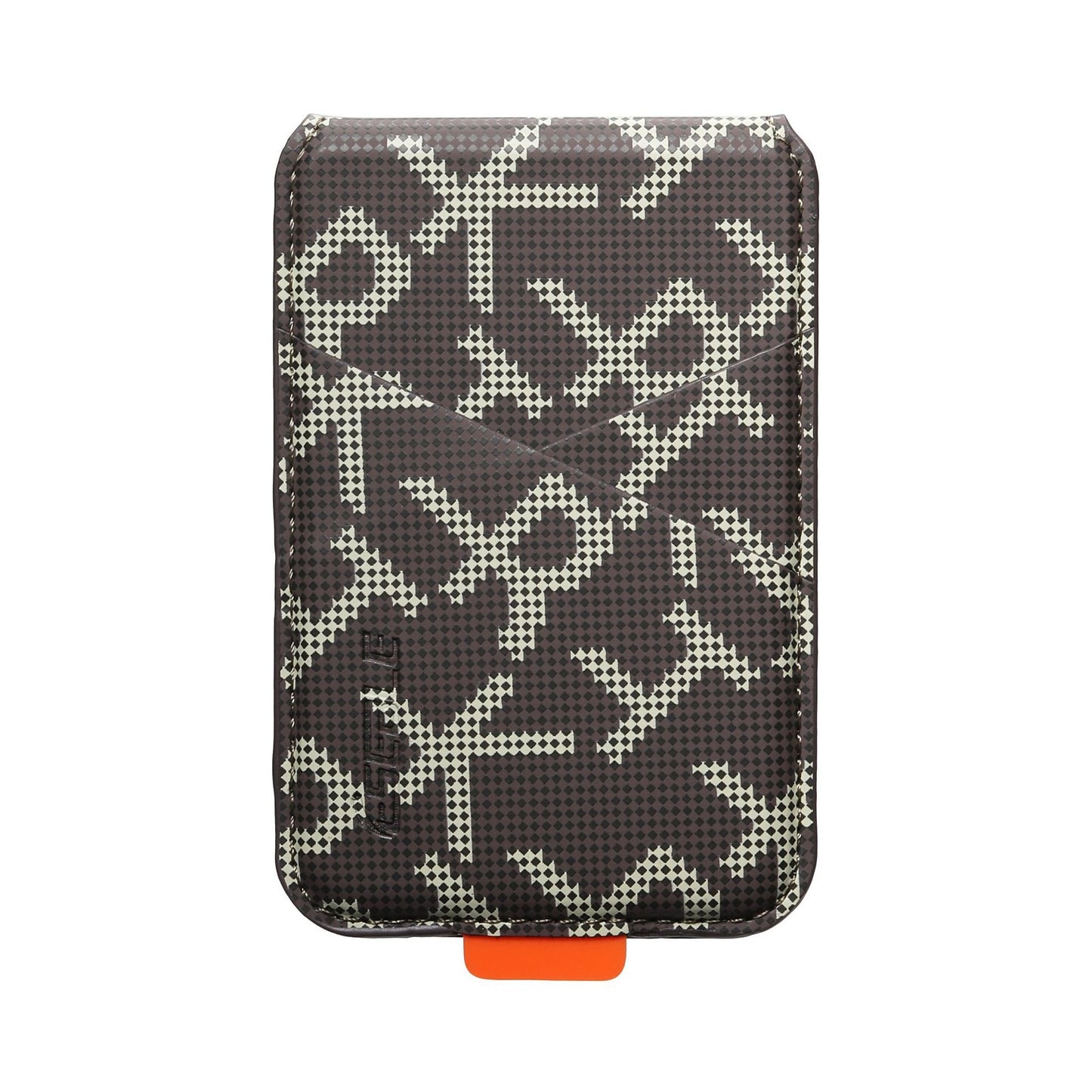 Unisex Portable ID Card Holder With Letter Patterns