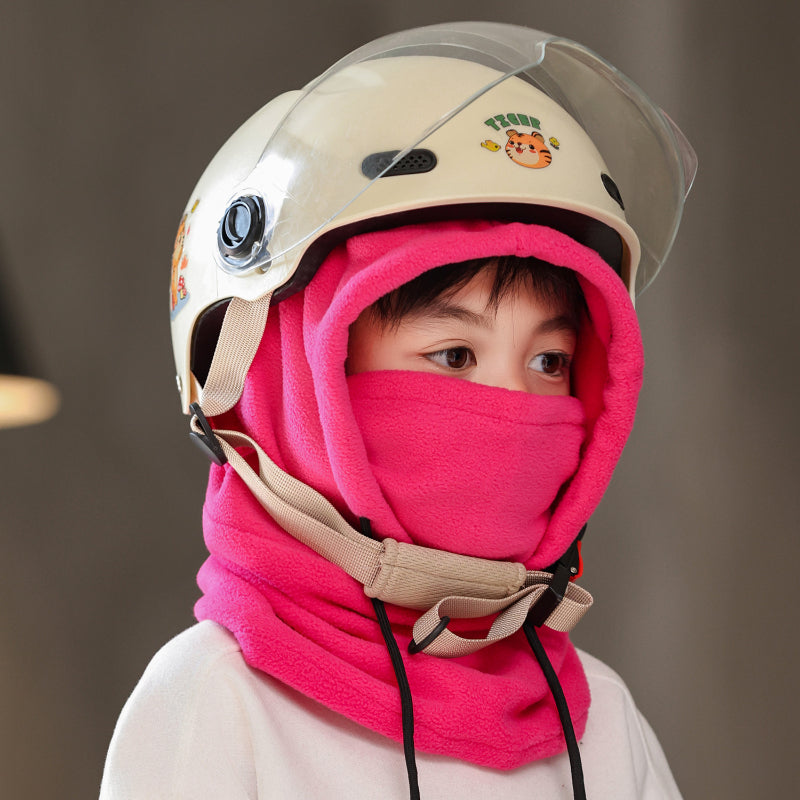Thickened All-in-one Hat Scarf And Mask With Ear Protectionkeeps You Warm And Blocks The Wind