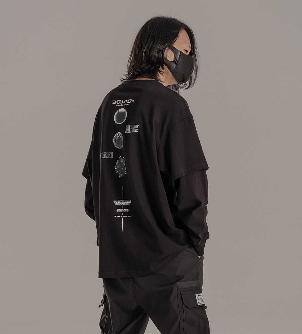 CRO778 Tee-shirt manches longues Tech Evolution