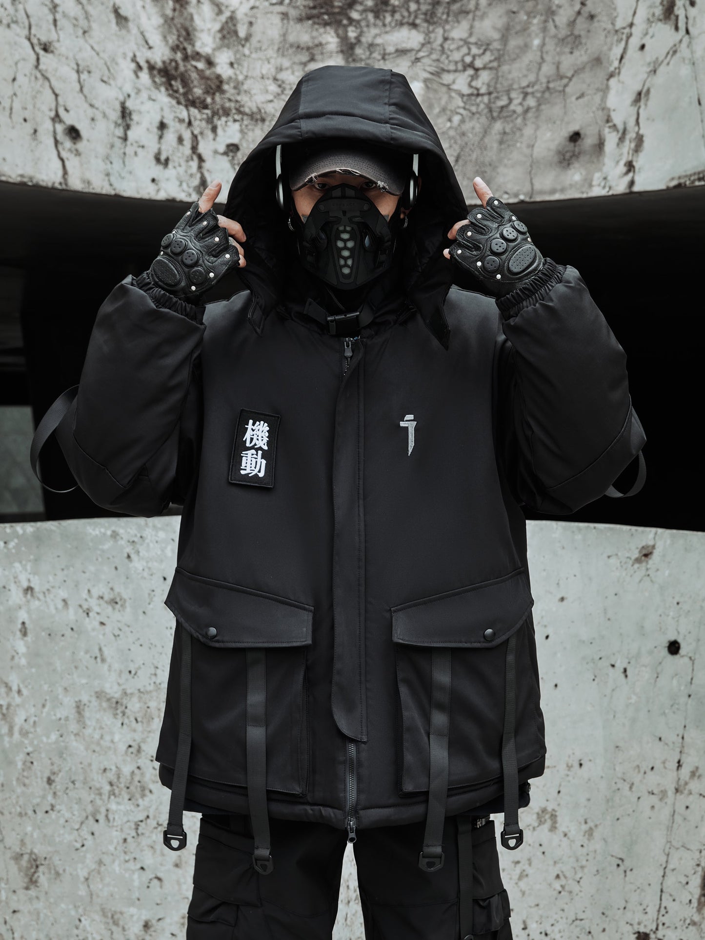 HiPa20 Bewegung Winterparka