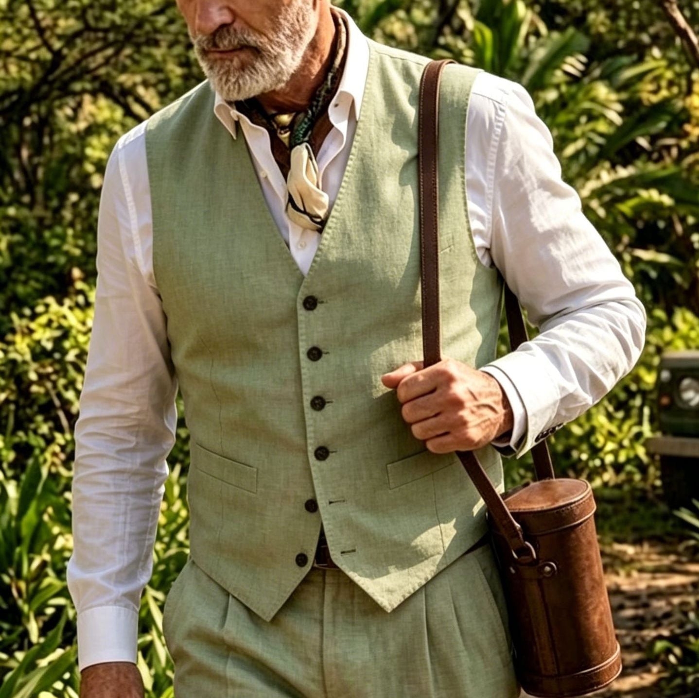American-Style Party-Ready Vest For Fall And Winter