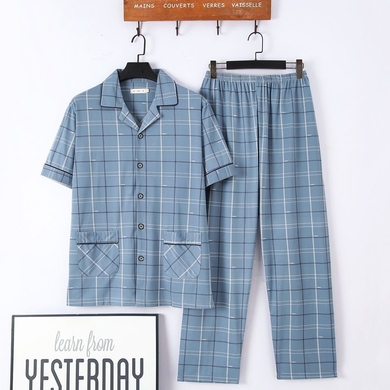 Men's Summer Short-sleeve Pants For Spring And Autumn