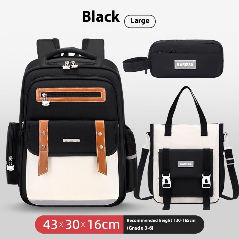 Oxford Cloth Children's Schoolbag Large Capacity Backpack