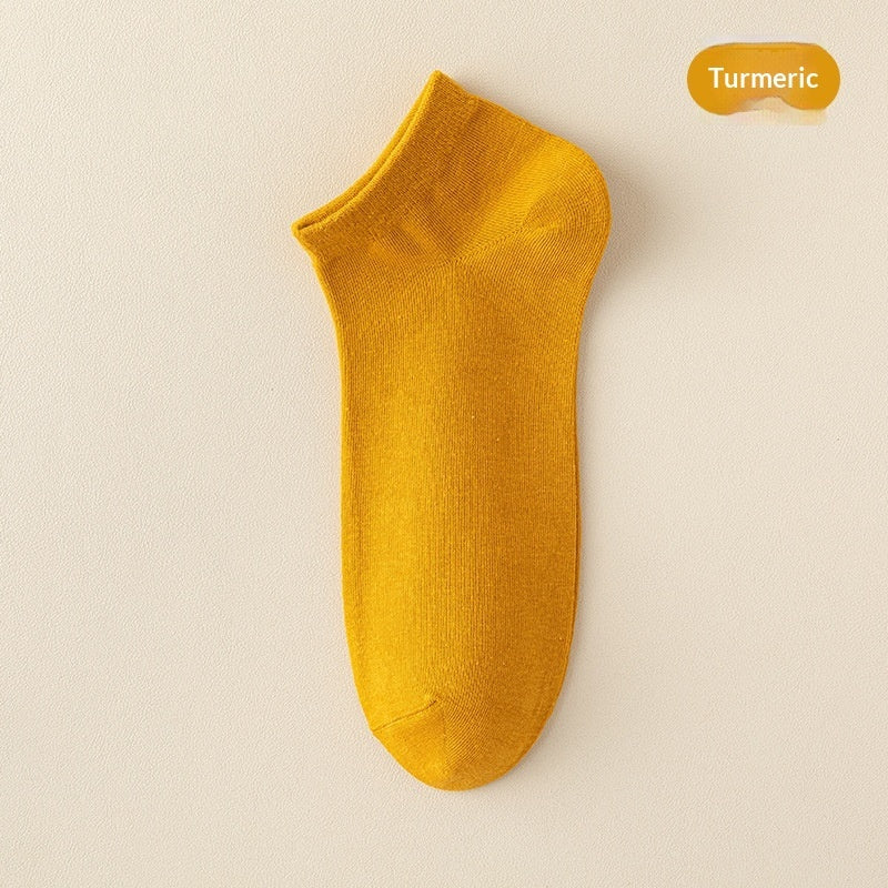 Pure Cotton Socks Summer Thin Style Mens And Couples Version
