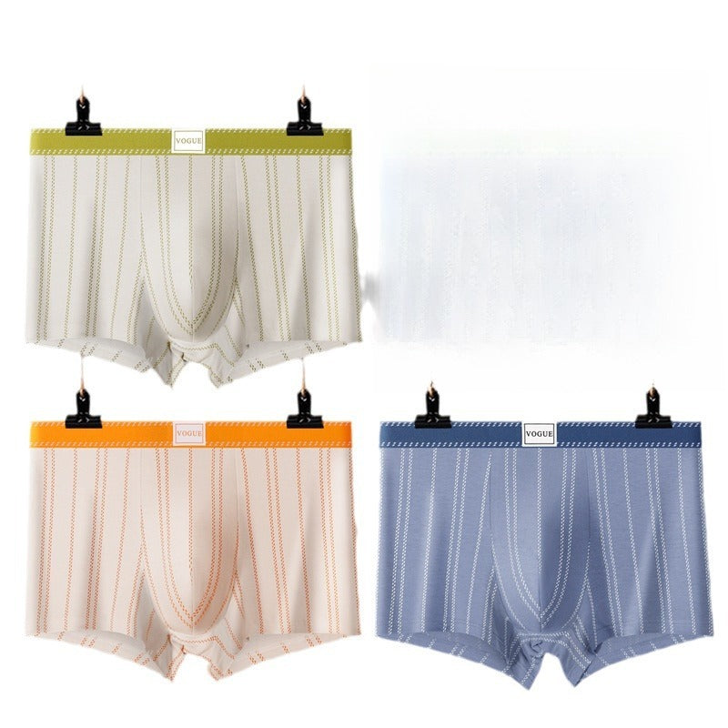 Mens 100 Cotton Antibacterial Sweat-Absorbent And Breathable Shorts