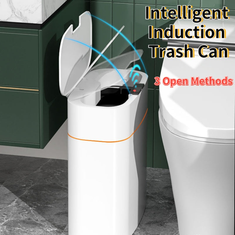 Smart Trash Can with Lid Automatic Induction