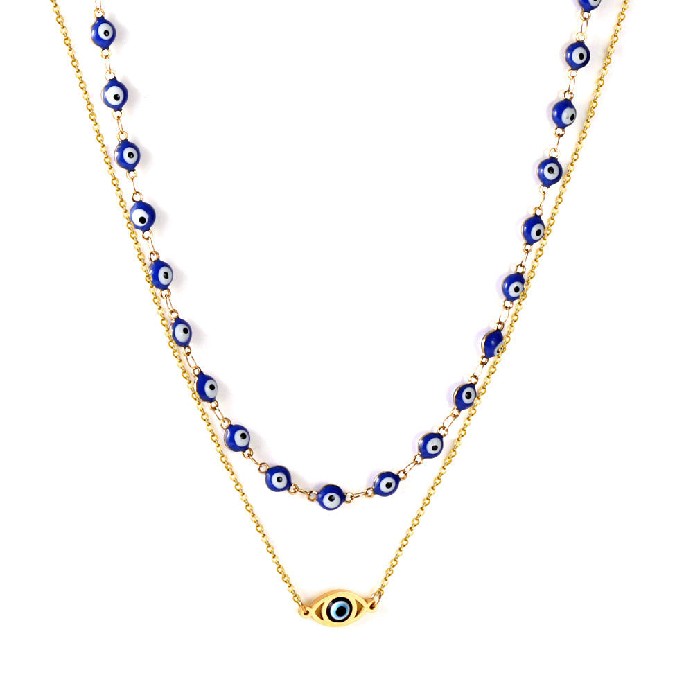 Sweet-and-cool Edgy Two-layer Waist Chain