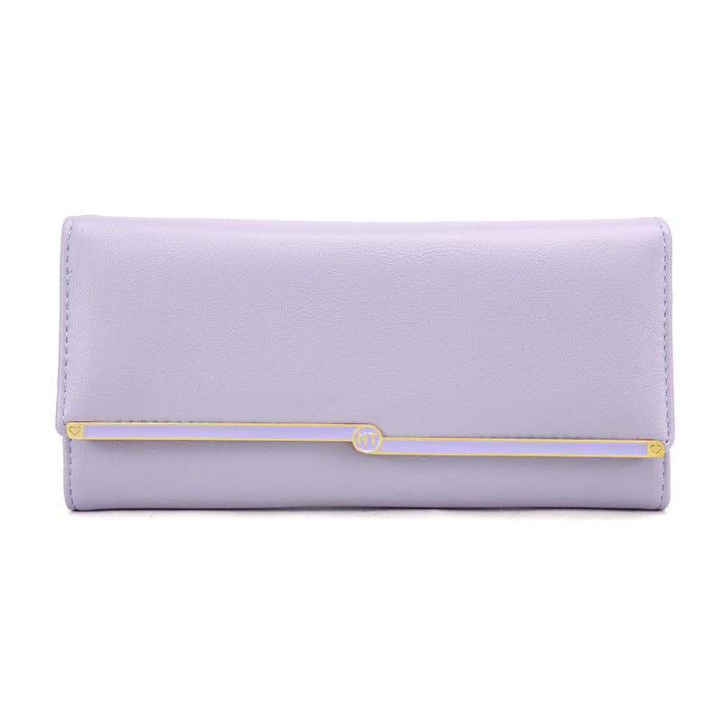 Fashion Long Wallet Female Simple Card Holder