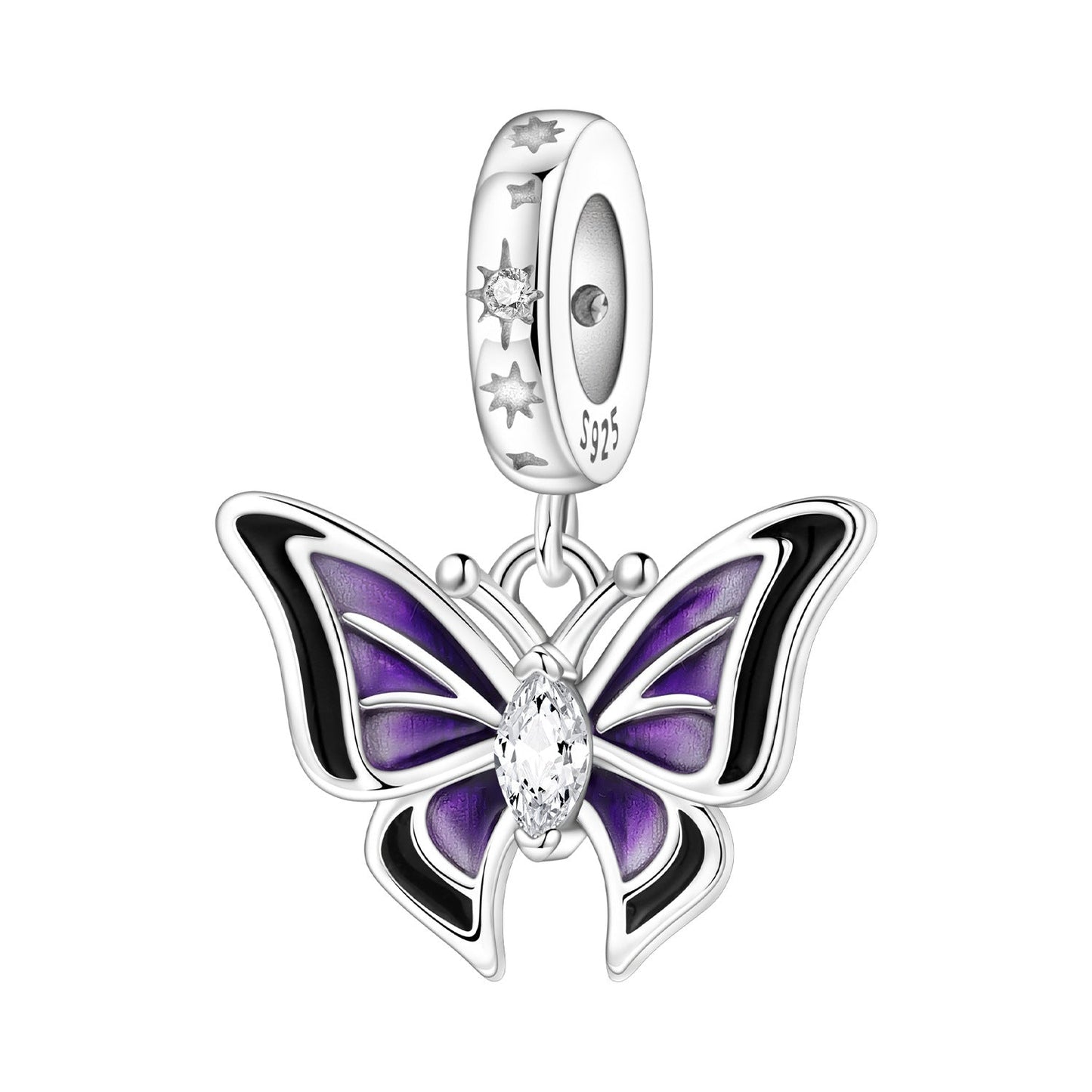 DIY Copper Gradient Butterfly Jewelry Bead Pendant