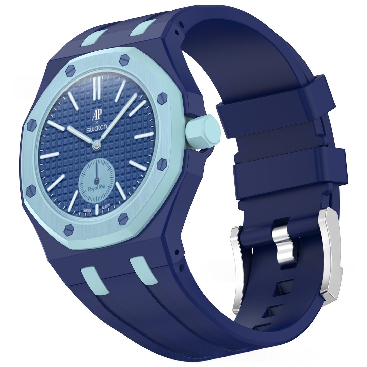 Suitable For The Royal Oak Co-branded Pocket Watch With An Integrated Strap