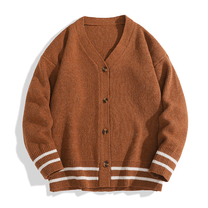 Mens Versatile Sweater Jacket For Teens