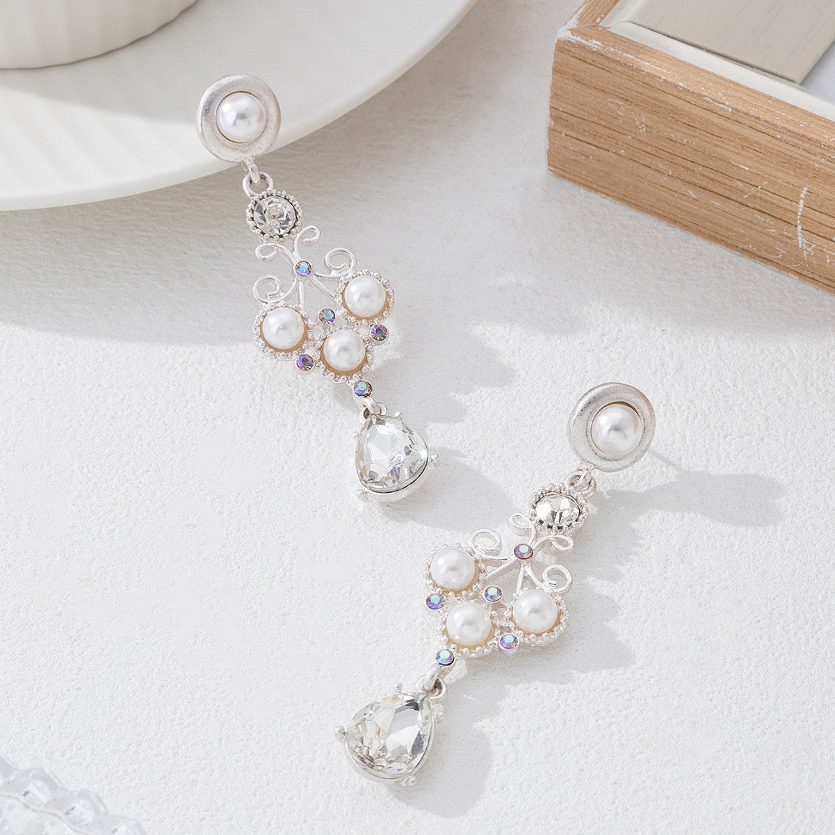 New Arrival Vintage Exquisite Drop Earrings For Women, Elegant High End Pearl Earrings, Versatile Temperament Fashion Hot Selling Jewelry