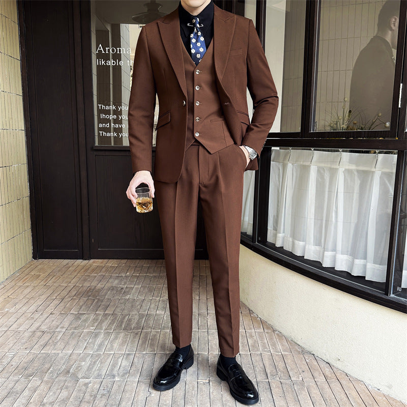 Mens Business-Style Fashionable Casual Blazer