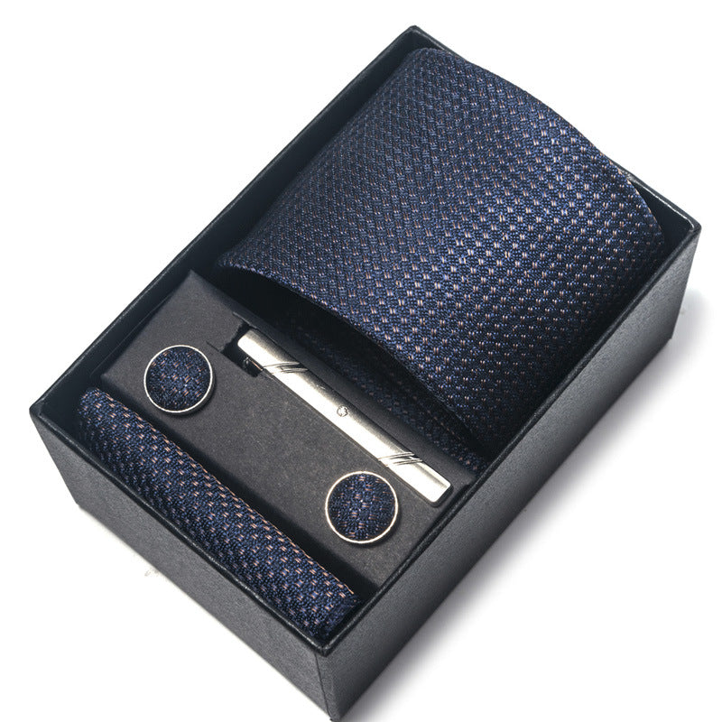 Direct-supply Mens Polyester Yarn-dyed Jacquard Formal Tie