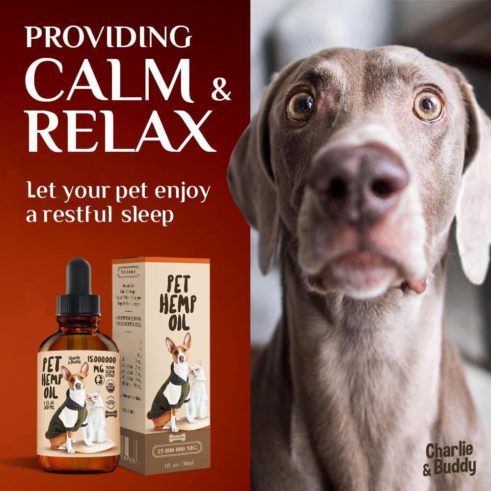 Hemp Oil for Dogs & Cats Hip & Joint & Skin Support